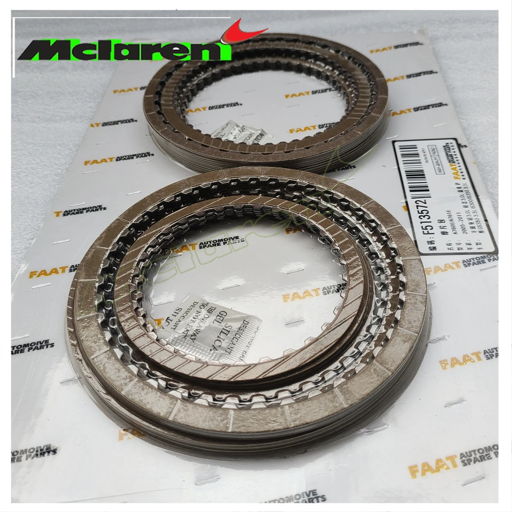 Clutch Plate Friction Kit A760E A761E Automatic Transmission  for Toyota Crown 3.0L Razor 3.0L Lexus GS350 3.5L IS300/IS350 3.5L