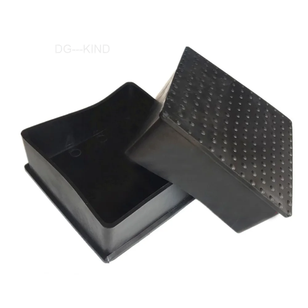 80x80mm 100x100mm black pvc chair rubber table feet mobile leg protection cover pipe end covers anti-slip floor protection