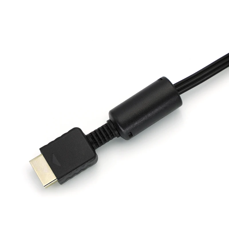 Audio-Video-AV-Kabel, Composite 3 RCA Kupferdraht PS2RGB PS2AV Multi für Sony Playstation 1 2 3 PS1 PS2 PS3 Konsole – Detail 5