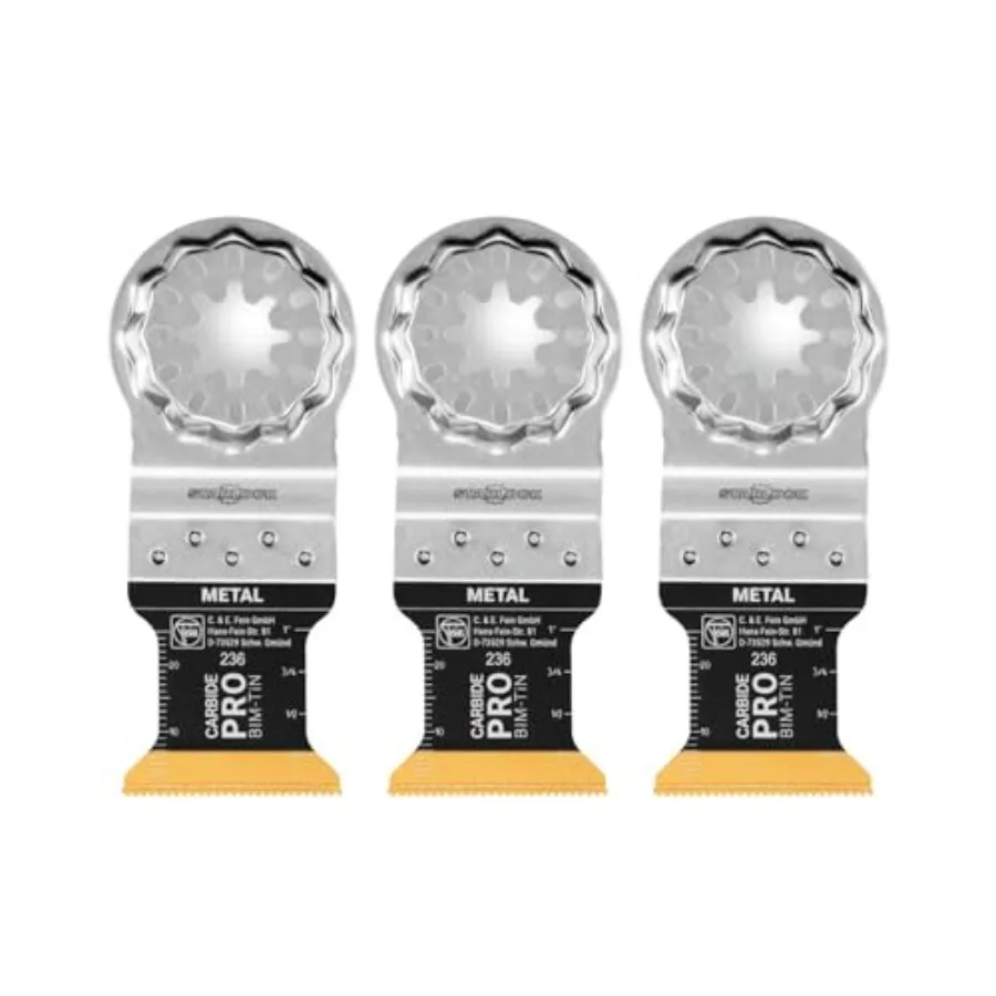 

Пильное полотно Starlock E-Cut Carbide Pro - для точной резки твердых металлов, закаленных винтов и абразивных материалов, с TiN-покрытием 1-1/2 дюйма