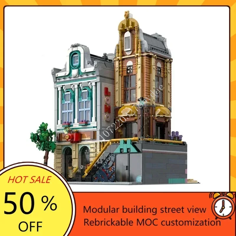 3067PCS Metro Station Modular MOC Street View Model Custom Creative Puzzle Architecture DIY Educational Assembly Toy Gift