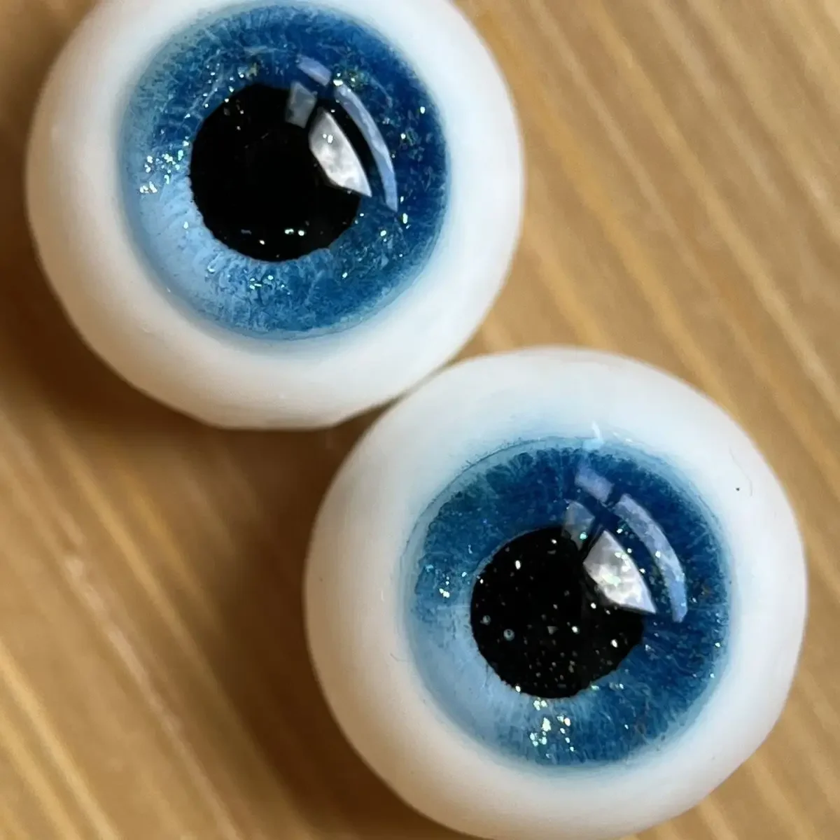 8/10/12/14/16/18mm Doll's Eyes for 1/3 1/4 1/6 Bjd Doll Plaster Eyes Diy Girl Toys Dress Up  Purely Handmade Doll Accessories