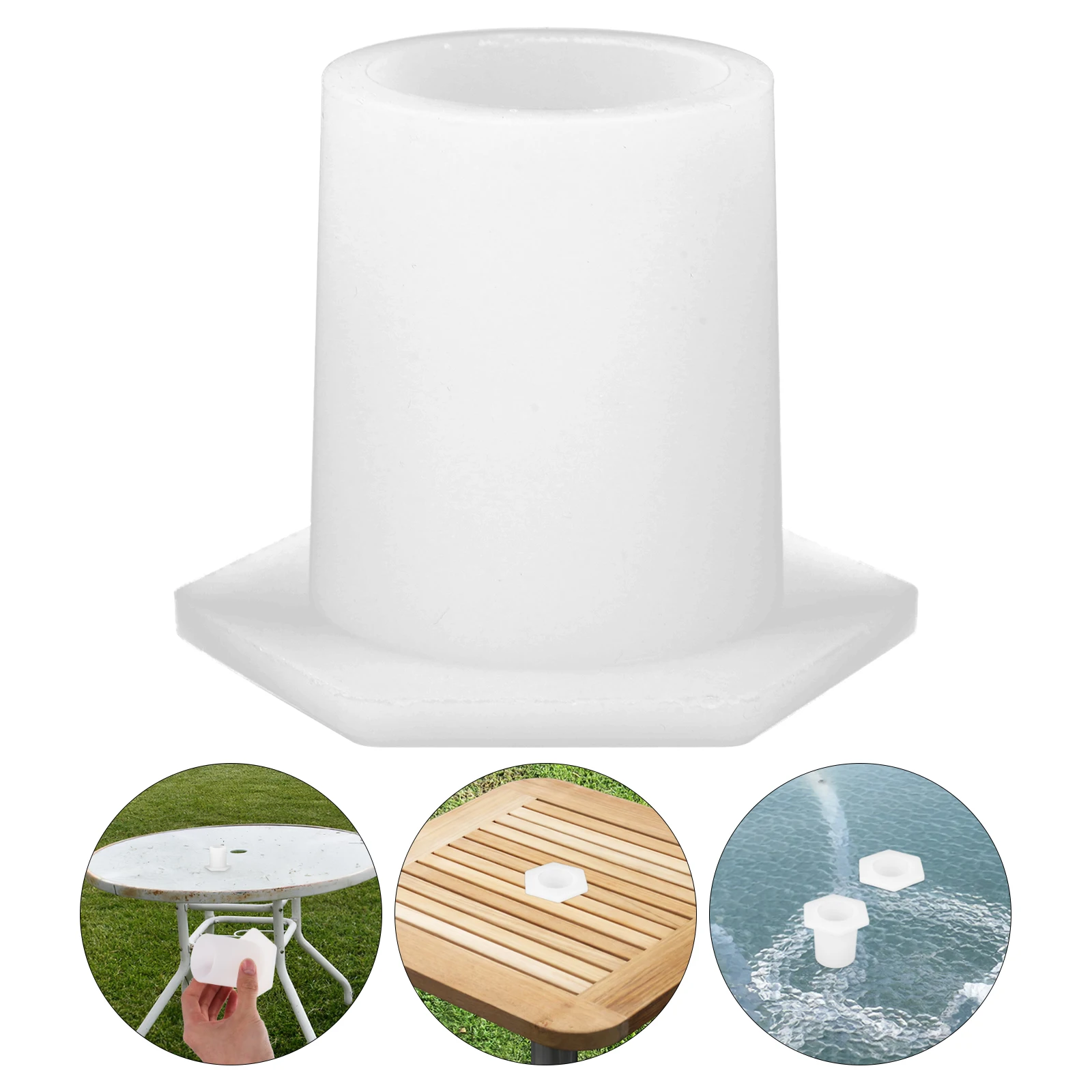

Silicone Umbrella Hole Plug Durable Universal Fit For Patio Table Parasol Fixation Thickened Sunshade Plug Ring Outdoor Yard