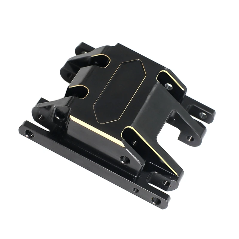Brass Center Skidplate Gearbox Mount For Traxxas TRX4M TRX-4M 1/18 RC Crawler Car Upgrade Parts Accessories image 4