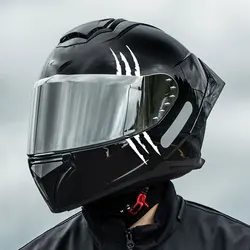 Monster Claw Scratches Racing Helmet Decals Motorcycle Stickers Waterproof Vinyl Decals for Arai Shoei AGV HJC Bell Shark LS2