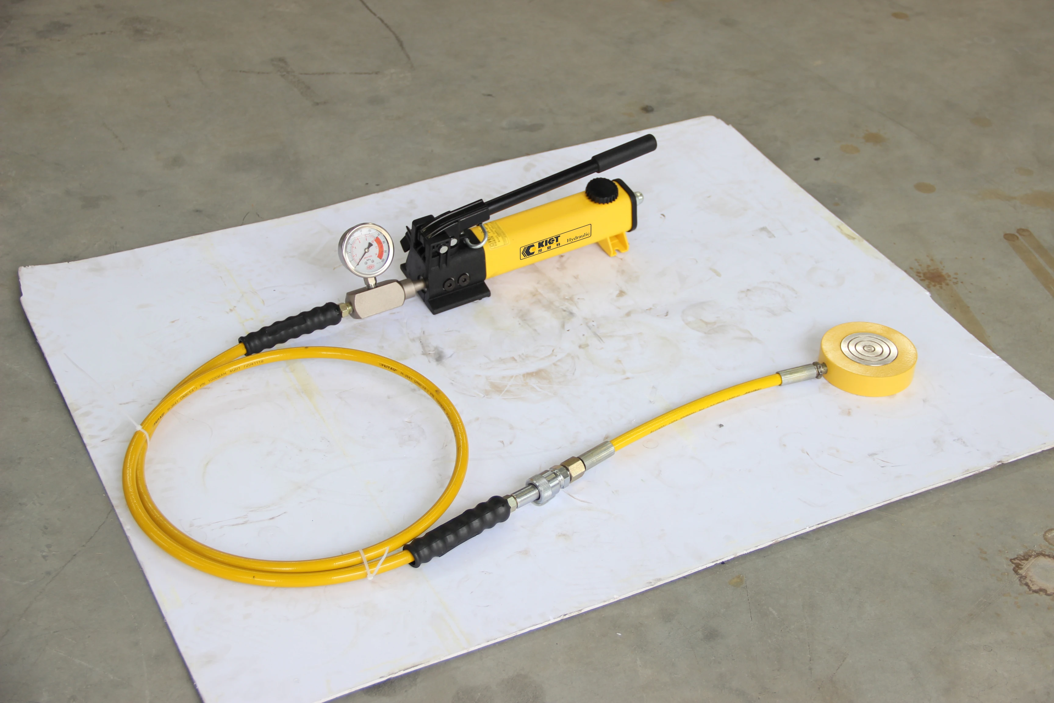 Уникальный портативный двухскоростной ручной гидравлический насос высокого давления P-142, ручной