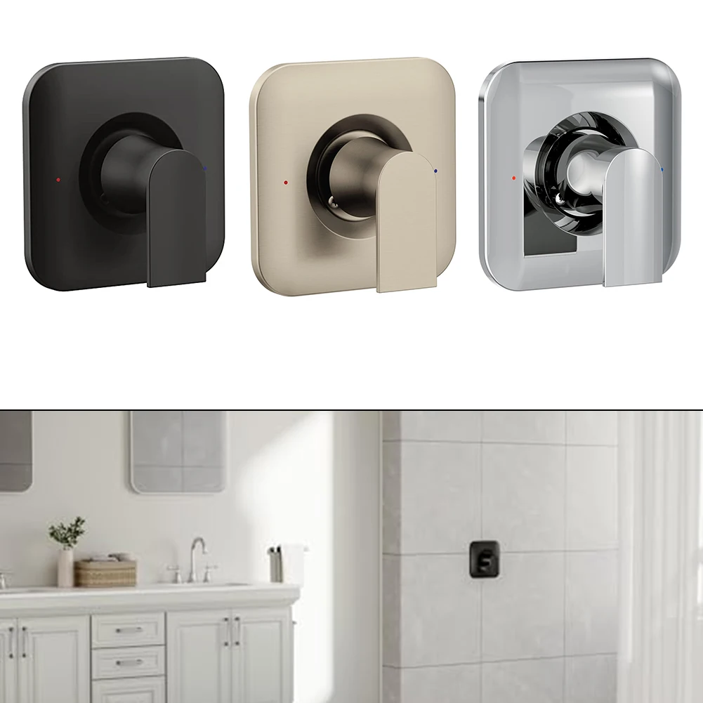 

Shower Trim Kit with Stylish Matte Black Finish and Compatible Valve Handles for Models 2510 2520 2570 2580 2590