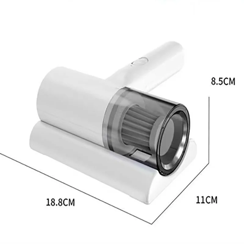 UV-C 살균 무선 핸디형 진공청소기, HEPA 필터 및 온풍 건조기, 침구 및 소파용 효율적인 먼지 진드기 제거기 썸네일 6