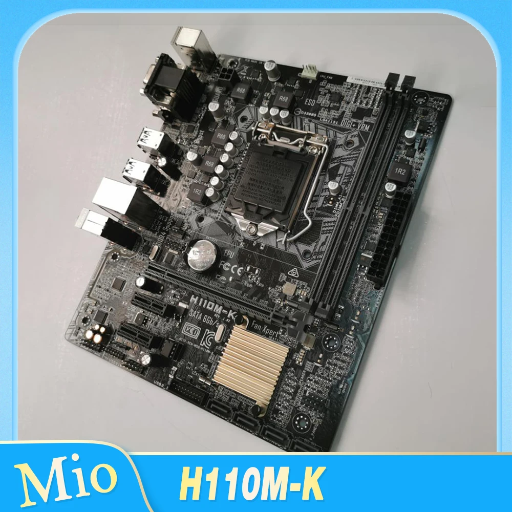 

Для материнской платы A-s-u-s H110M-K для настольных ПК H110 1151, поддерживает DDR4