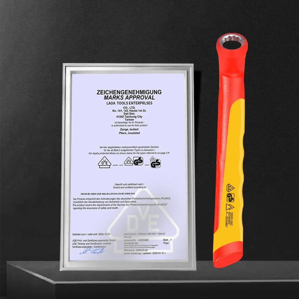 Imagem -05 - Chave Torx Isolada Vde 1000v Protecção Home Improvement Faça Você Mesmo Novidades Energy Manutenção de Veículos Ferramentas Eletricista