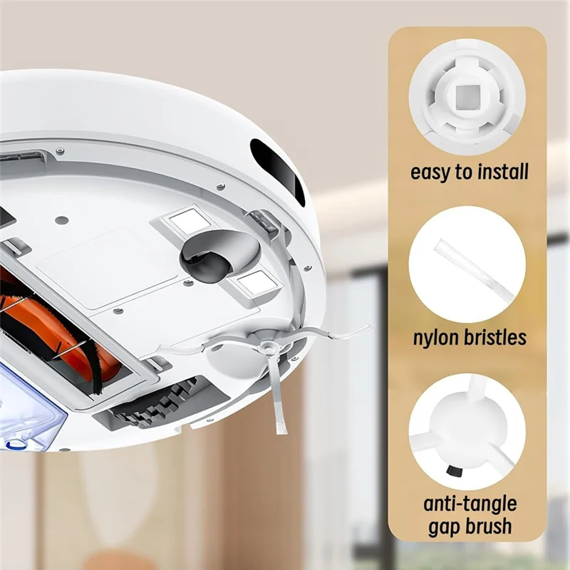 【Berserk】Accessories Kit For Xiaomi S20 Robot Vacuum Cleaner Main Side Brush HEPA Filters Mop Pads Replacement Parts