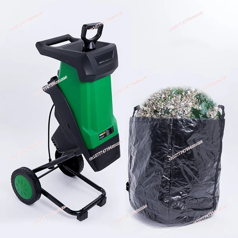 Best Crossbow Electric Branch Crusher Small Household Factory Direct Sales Fruit Garden Branch Crusher High Power Wood Crusher