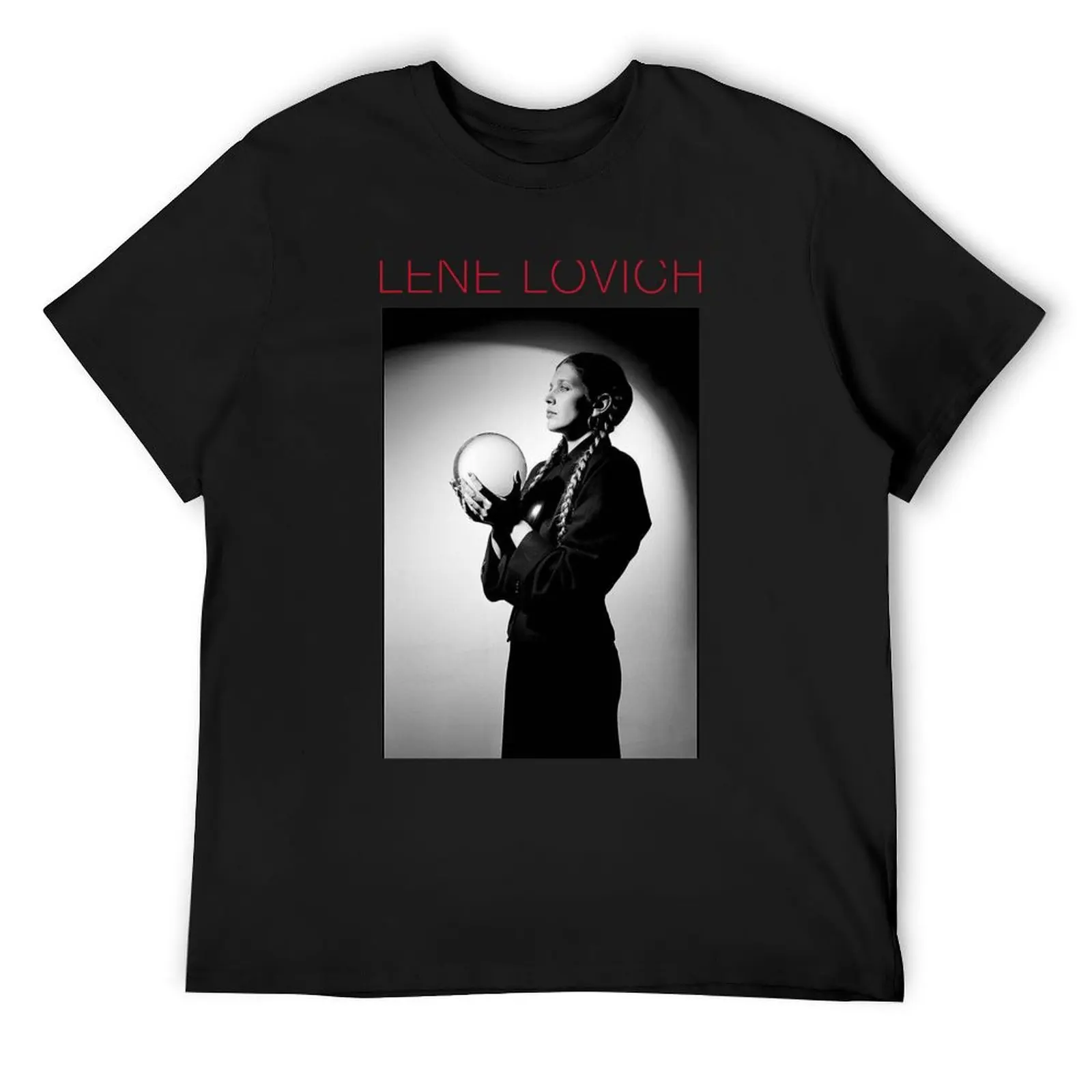 Lene Lovich T-Shirt summer top new edition summer clothes for a boy oversized t shirts for men