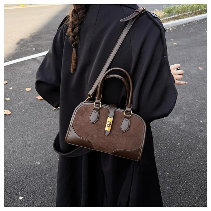 

Женская сумка через плечо из искусственной кожи, модная парижская высококачественная просторная мягкая повседневная сумка ​