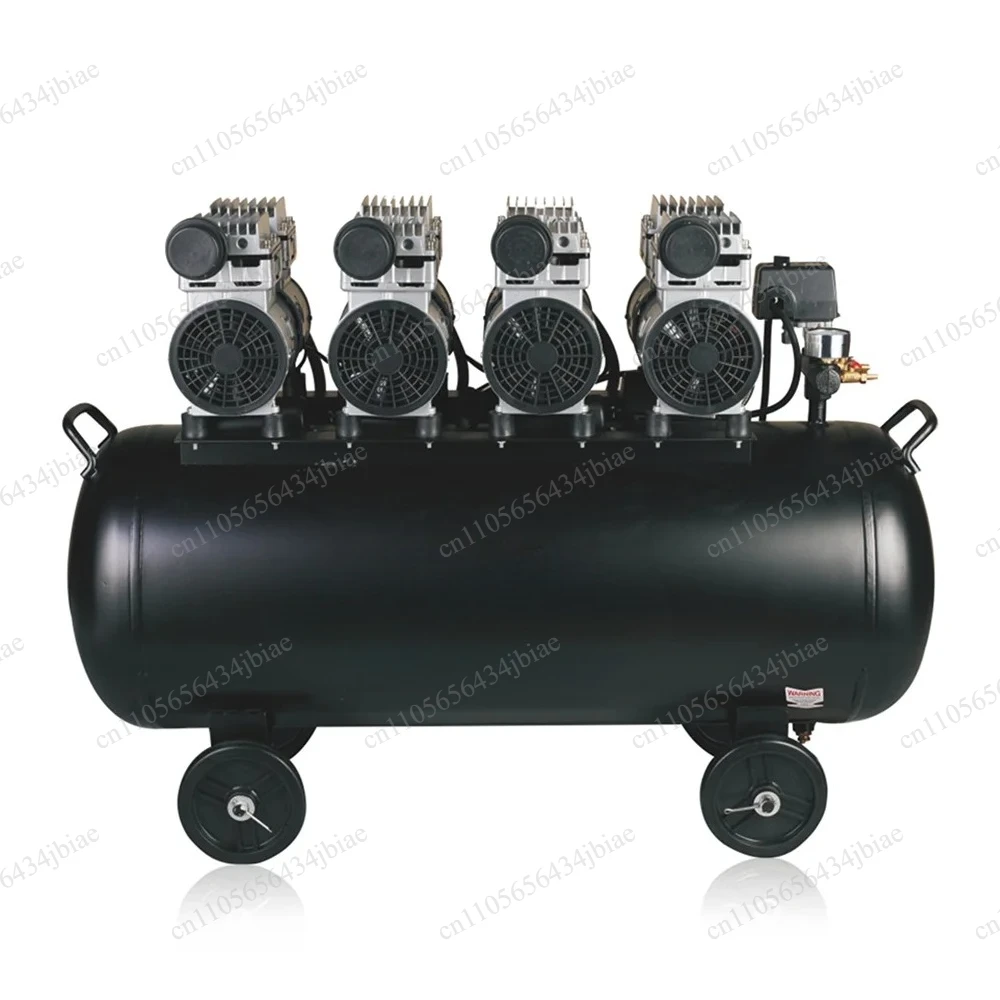 Factory Direct Sell 1100w 90l 8bar Oil Free Silence oilfree air Compressor