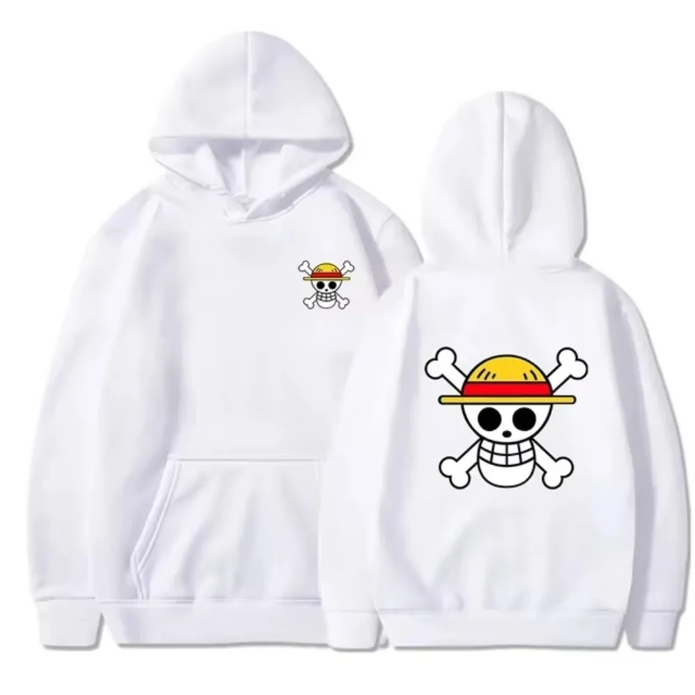 

Anime One Piece Hoodies Men And Women Autumn Winter Casual Pullover Cotton Hooded Sweatshirts Fashion Tracksuit Tops Streetwear