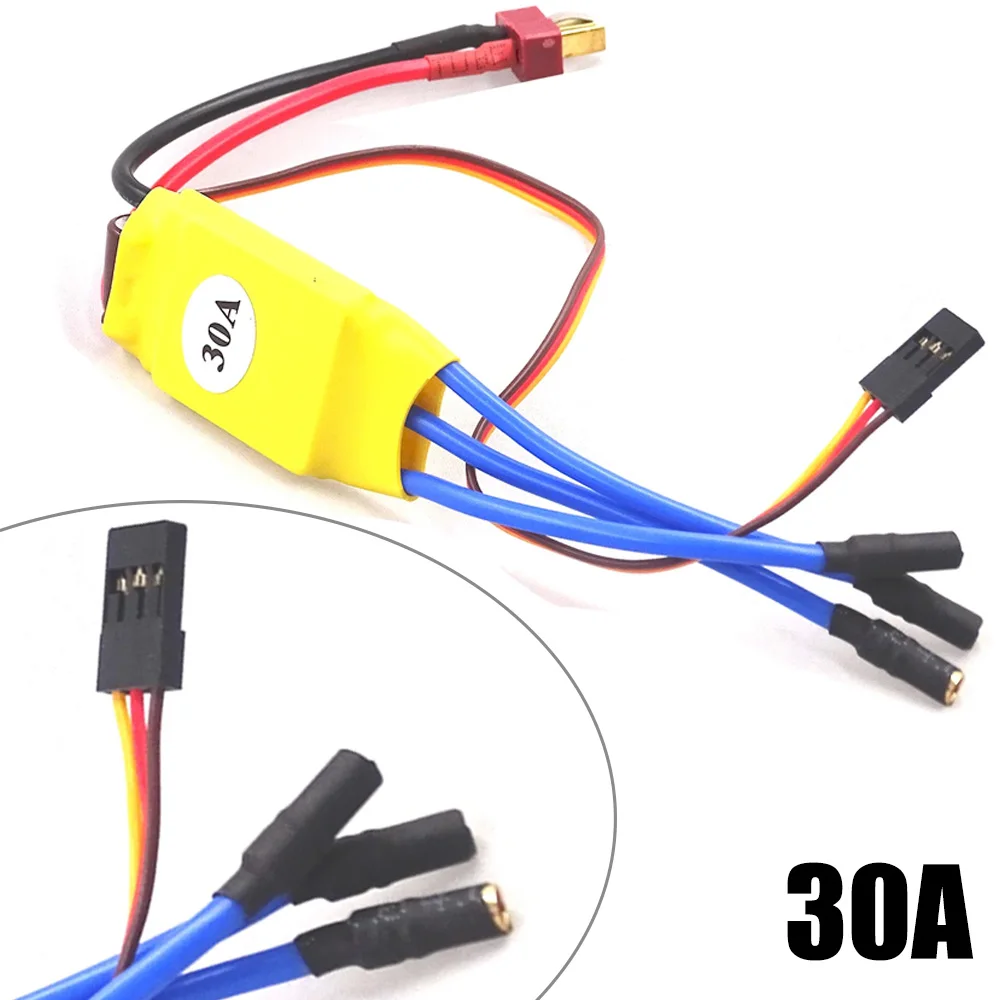 XXD HW30A ESC Brushless 30A Motor Speed Controller With T/XT60 plug For F450 Mini Quadcopter Drone Helicopter Boat