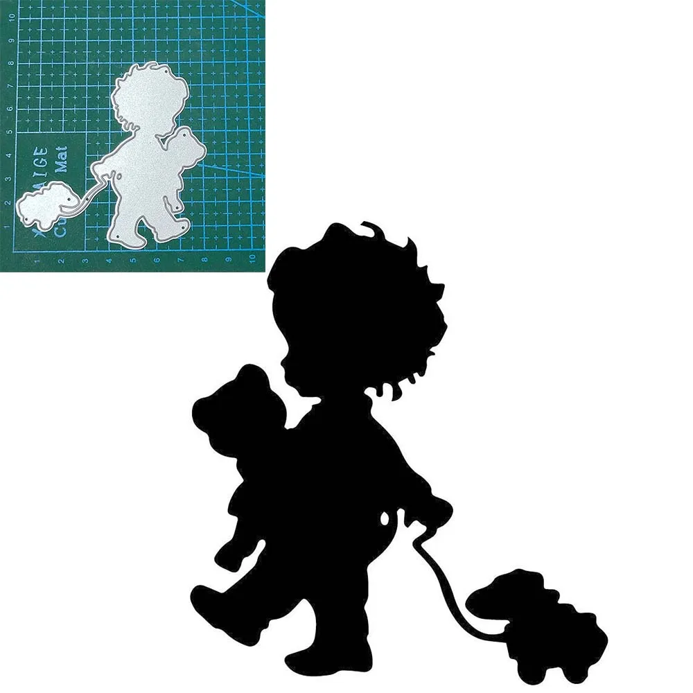 pregnant woman baby children character Metal Cutting Dies Scrapbooking Paper Cards Mould Blade Punch Template Embossing Stencils