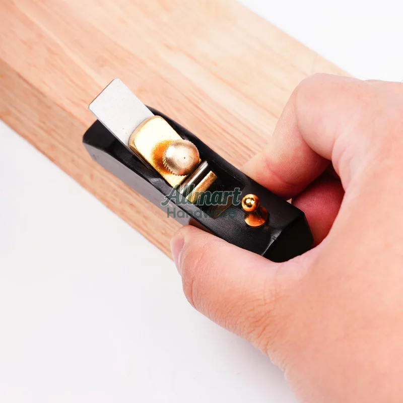 Adjustable manual planer, wooden flat bottom trimming tool, mini hand planer, portable professional planer cutting knife