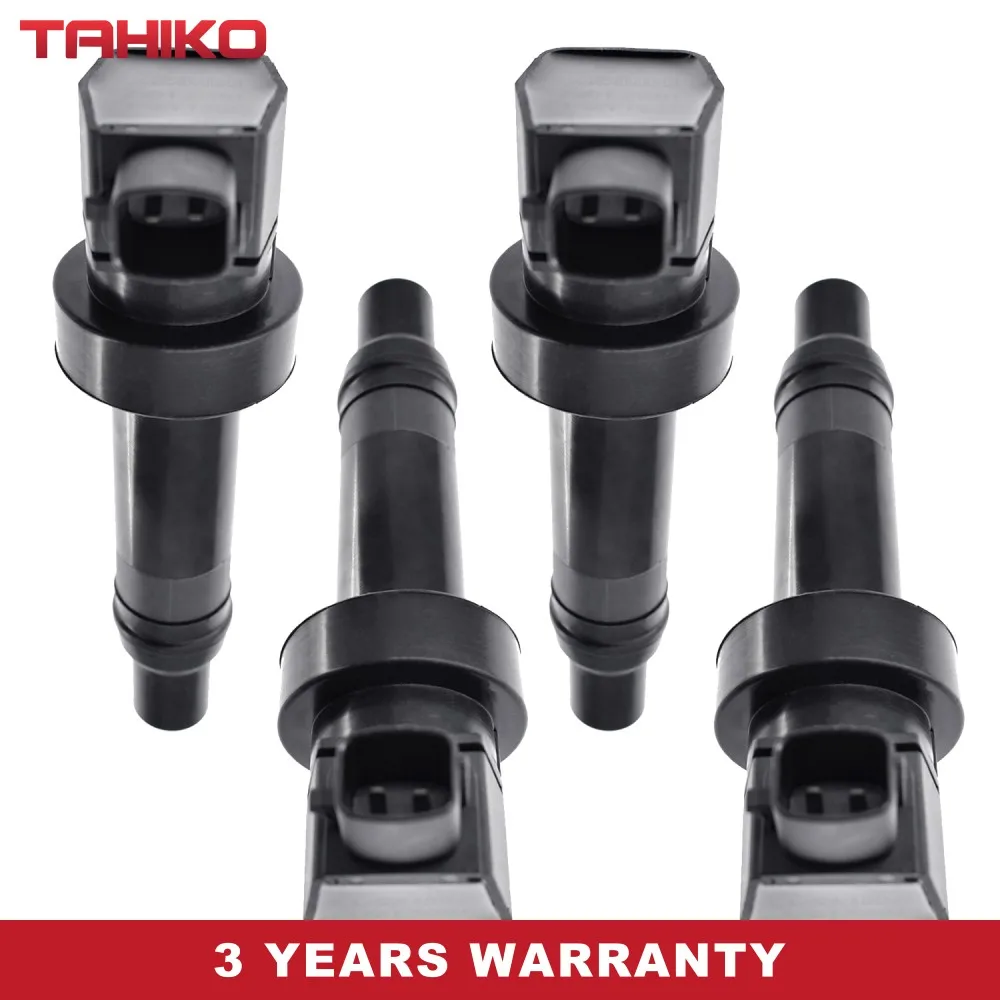 

Катушка зажигания 27301-2B010, 4 шт., подходит для Hyundai i20 Elantra GT 1.6L 2018-2019 Accent 1.6L 2004-2015 Kia Soul Rio Forte Koup