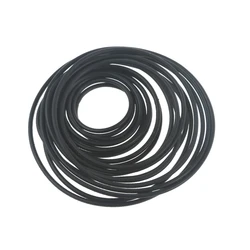 2024 New 20Pcs Recorder Rubber Belts 1.5mm Round Cassette Recorder Repair Maintenance Belt Video Accessories