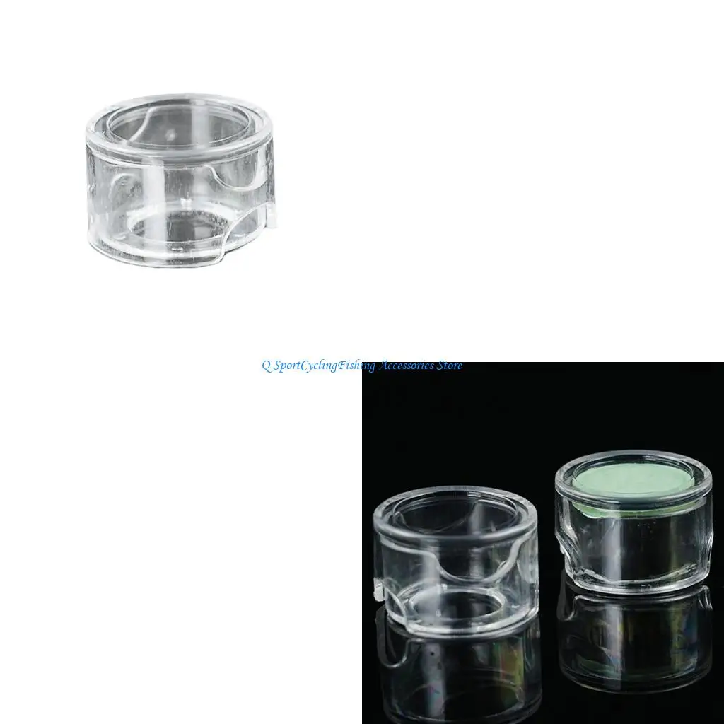 

Billiard Chalk Storage Box Portable Acrylic Billiard Chalk Powder Box Clear Chalk Protections Box Billiard Accessories