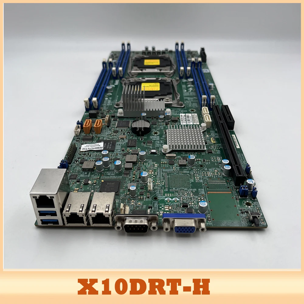 Supports Xeon processor E5-2600 v4/ v3 family DDR4 For Supermicro X10DRT-H Dual Socket R3 LGA 2011