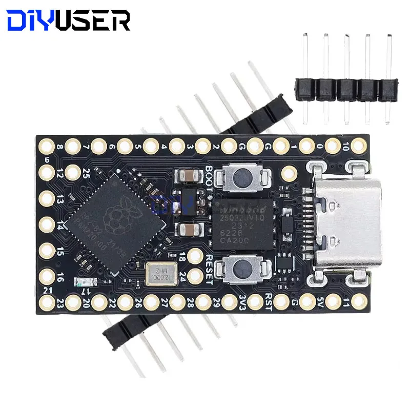 DIYUSER RP2040 Pro Micro Raspberry PI PICO Development Board Dual-Core Supports Mciro Python