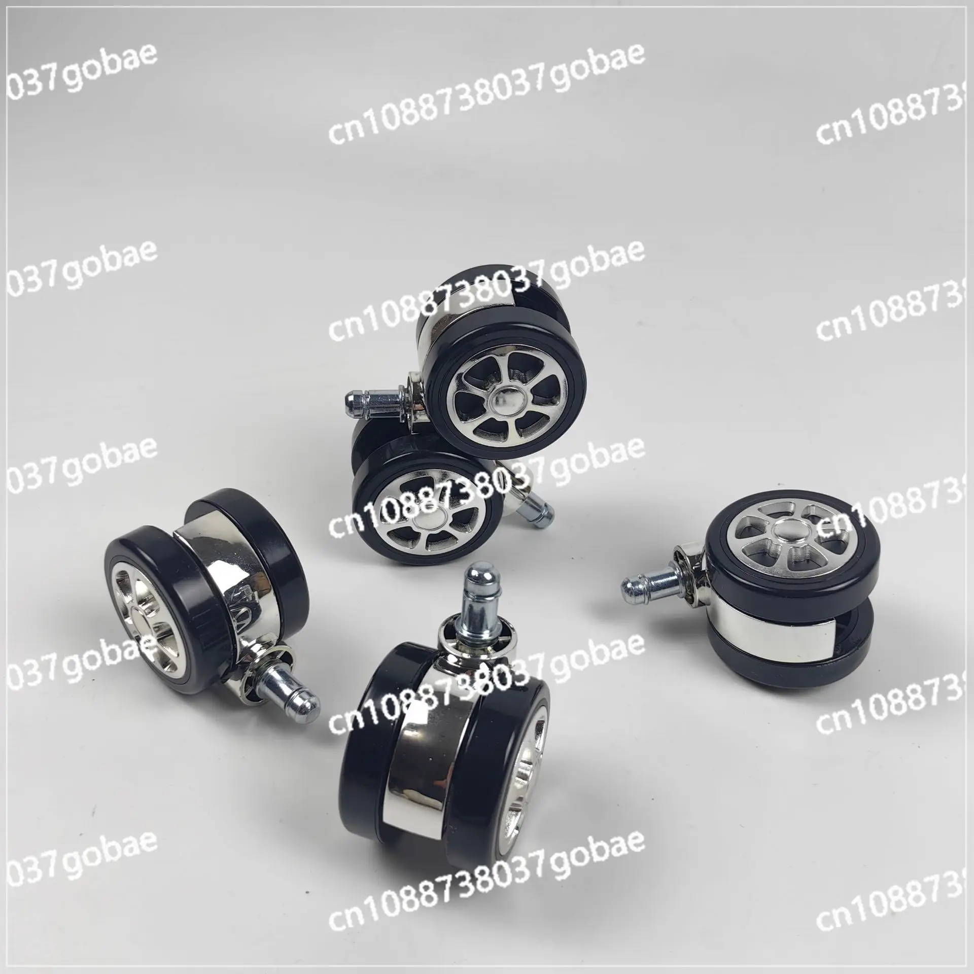 Office chair, computer chair accessories, furniture, silent wheels, universal casters, gaming chairs, pulleys, rollers, rollers view 3