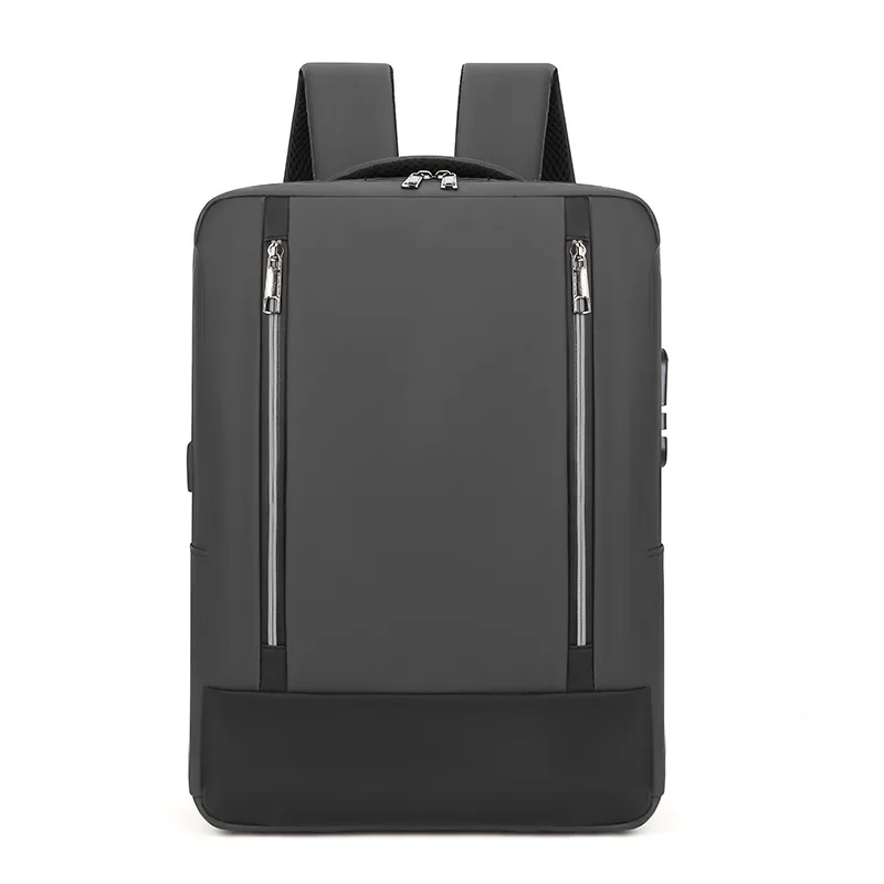 

Password Lock Anti-theft Fashion Men's Backpack Multi-functional All-match Computer Backpack Multi-compartment Student Schoolbag