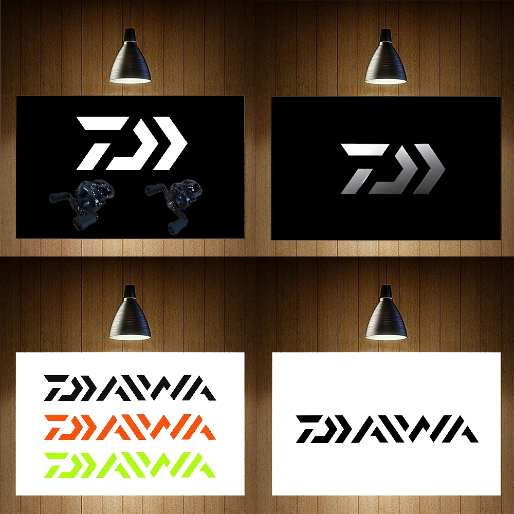 D-Daiwa Fishing 3 Baseball Flag Yard Idea For Party Banner Table Wall Decoratio Tapestry Polyester Printed Garage Or Outdoor