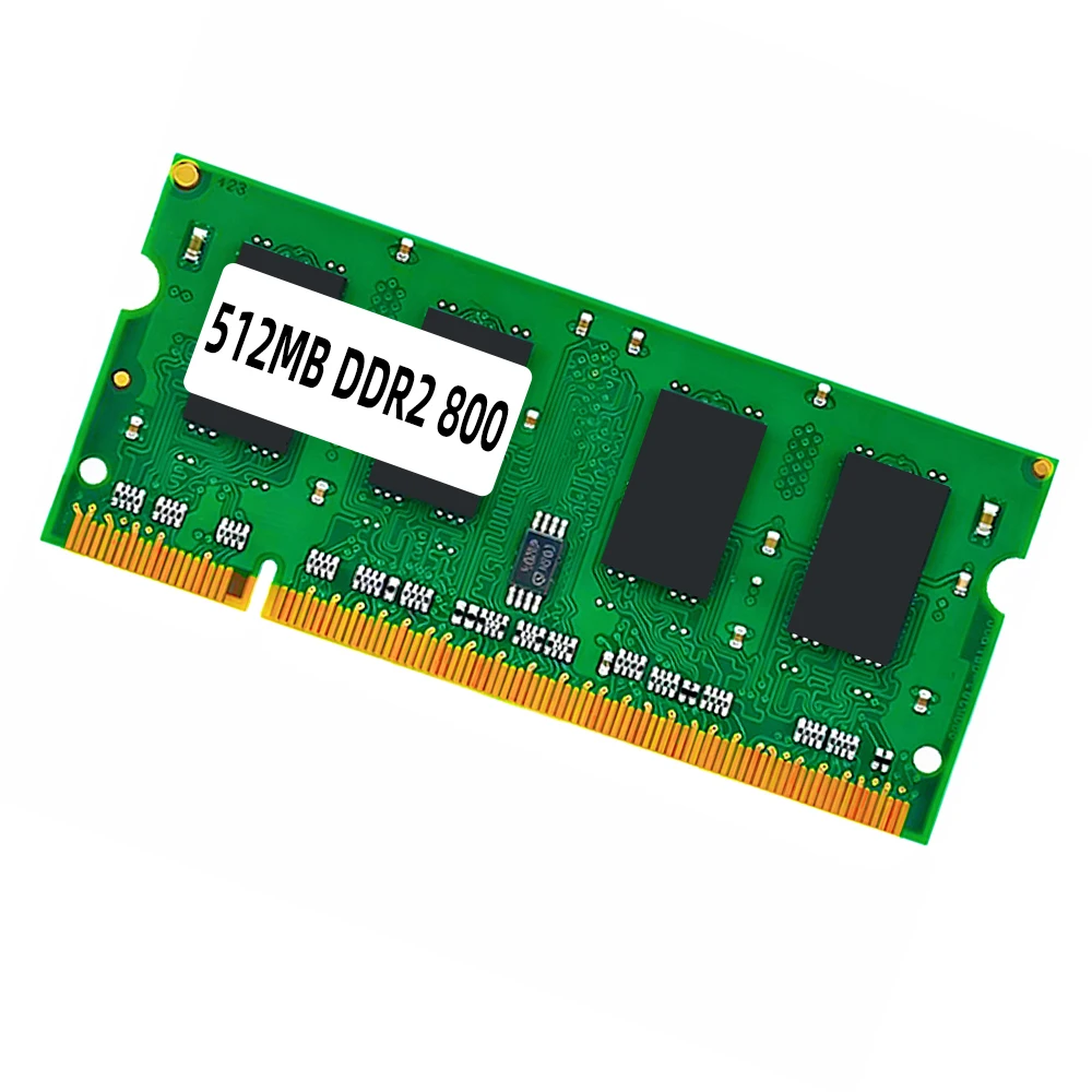 For Notebook Sodimm Memoria Laptop Memory Ram PC6400 DDR2 800MHz 200PIN ddr2 For 512MB memory For Intel CPU Or AMD CPU
