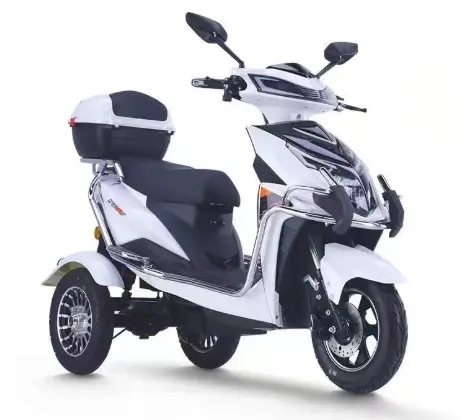 1000w 60v/72v Electric Scooter Motorcycle Long Range Front drum+Rear disc Electric Tricycle For Adult