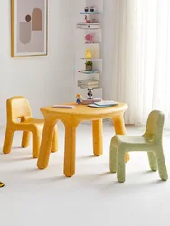 Table et chaise nordiques personnalisées pour filles, meubles en plastique, écriture scolaire, petit bureau, créatif, salon, étude, étudiants