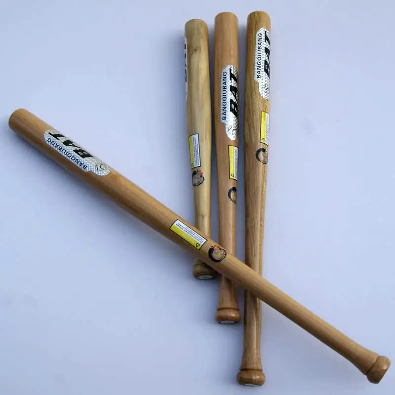 High Quality 54cm Long Wood Baseball Softball Bat Unleashing Self Defense Outdoor Sports Free Shipping