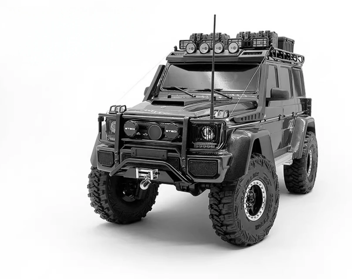 CChand Plastic Dakbrandstoftank voor 1:10 RC Auto TRX-6 G63 TRX-4 G500