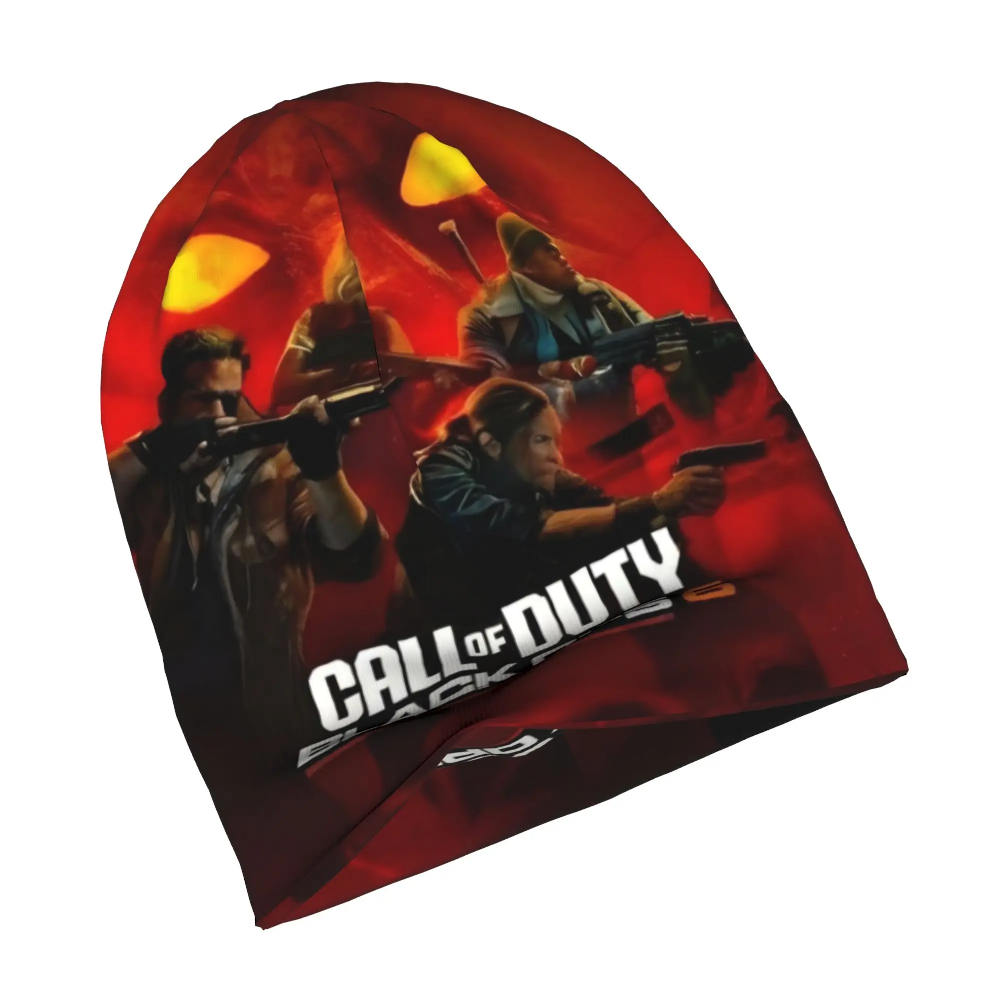 C-Call of D-Duty B-Black O-Ops Shooting Game Skullies Beanies Caps Streetwear Winter Men Knitted Hat Adult Unisex  Bonnet Hats