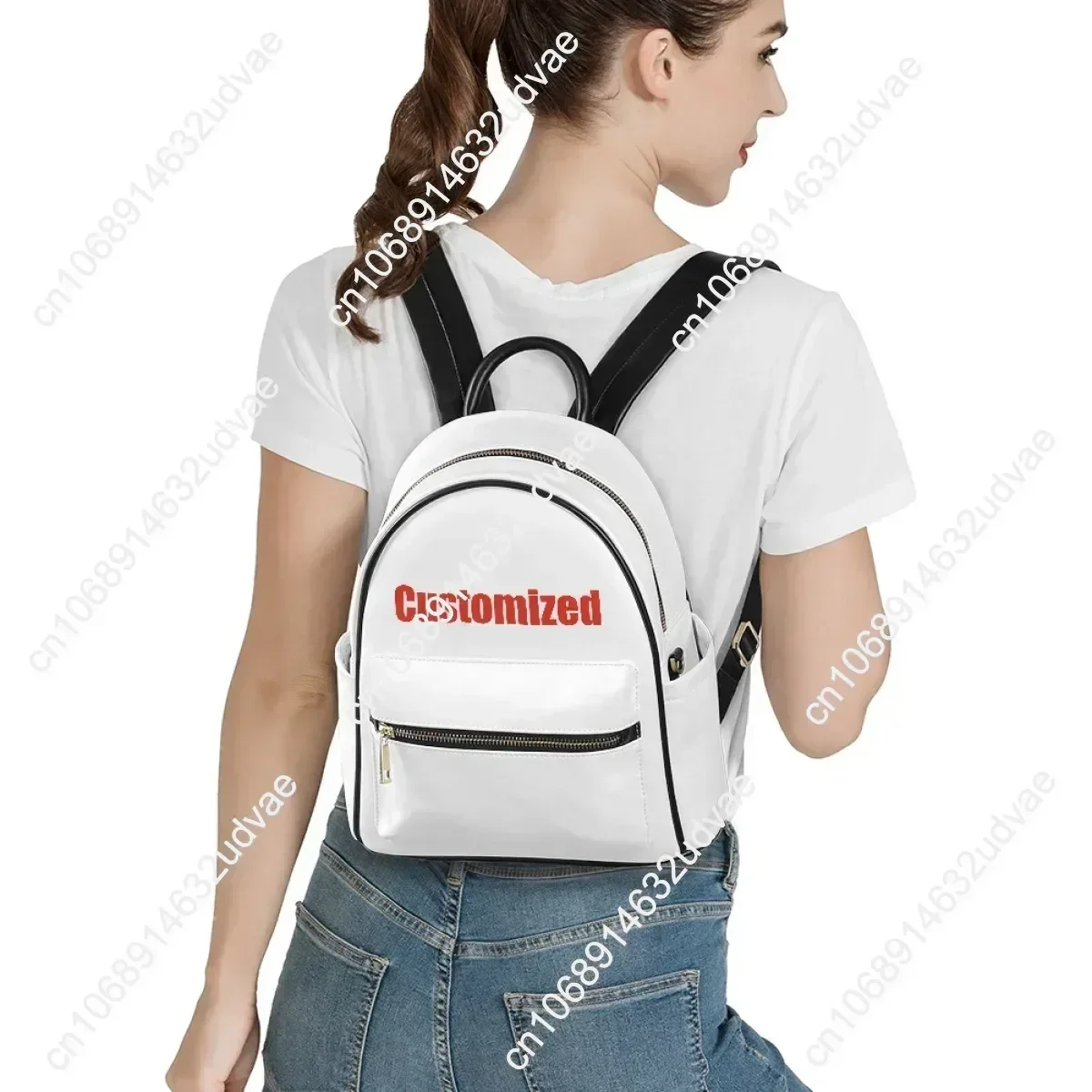 P-3 Orion Vintage Flag Backpack Womens Men Knapsack Personalized Text Image Double Shoulder Bag Bookbag Rucksack Gift Daypack