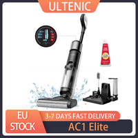 Ultenic AC1 Elite Cordless Vacuum And Mop with SelfCleaning Up to 50min Runtime Smart Dirt Detection 3 Cleaning Mode LCD Display