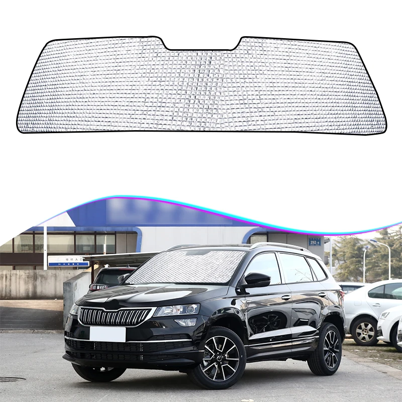 For Skoda Karoq 2018-2022 Car Sunshades UV Protection Curtain Sun Shade Visor Front Windshield Cover Protect Privacy Accessories