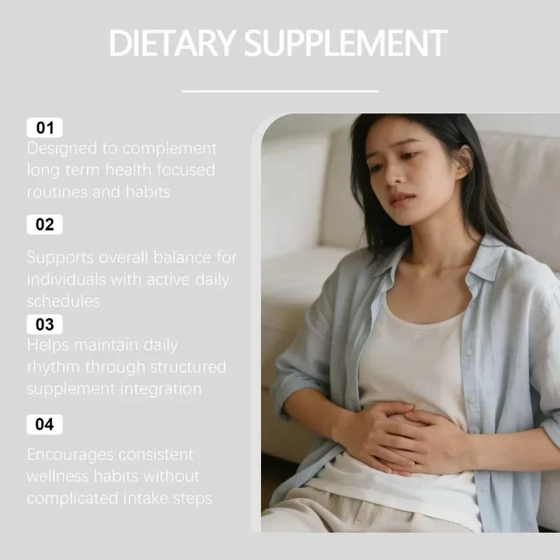 High Quality Aloe Vera Blend Supports Intestinal Health and Immune System with 60 Capsules