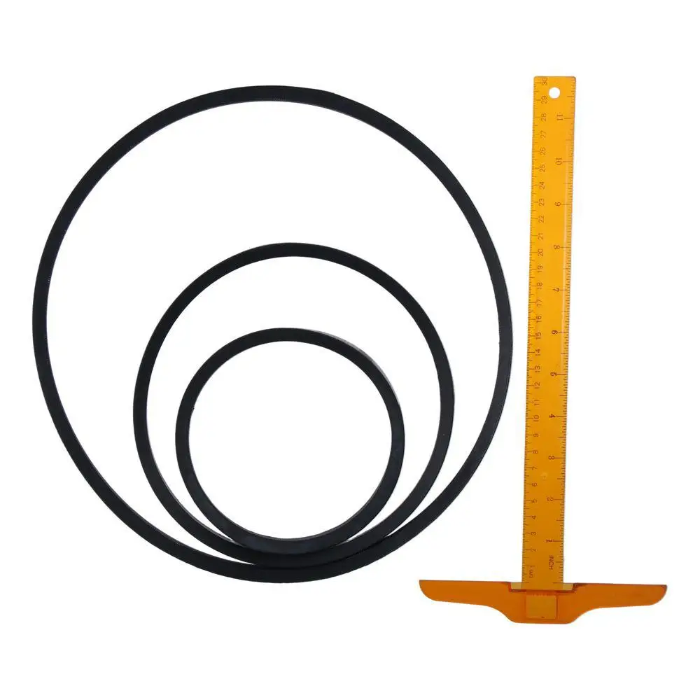 A450 V-Belts 450mm Inner Girth 13mm Top Width 8mm Thickness A-Section Rubber Drive Transmission Belt