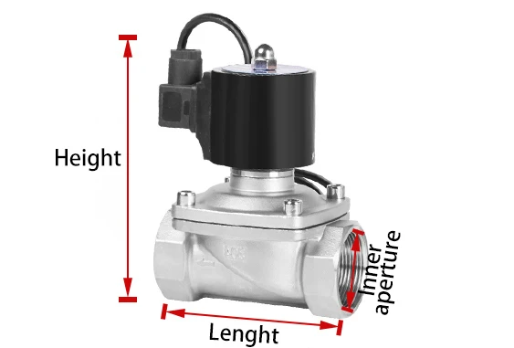 Elettrovalvola Dc 24 Volts Fountain Underwater IP68 Automatic Water Dispenser Solenoid Shut off Valve for Automatic Bowl Acqua e vapore — dettaglio 3