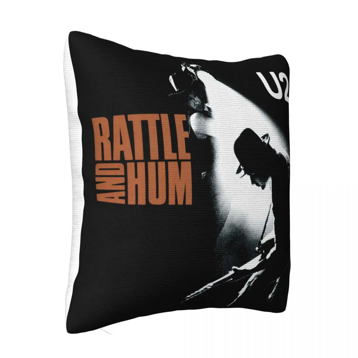 U2 Rattle Hum Black New Official Personalized New Print New Design Great Quality Girl Science Pillow Case