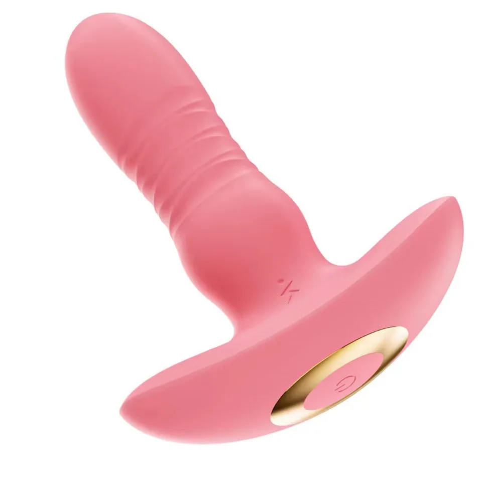 Remote Control Female Wearing Retractable Vibrator Vestibule Anal Plug Prostate Vibration Small Gun Machine Female Masturbator