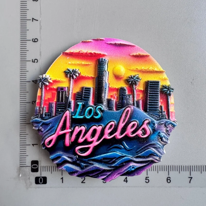 USA Las Vegas Los Angeles New York Touristen-Souvenirs Amerika Kühlschrankmagnete Kühlschrankaufkleber Wohndekoration – Detail 6