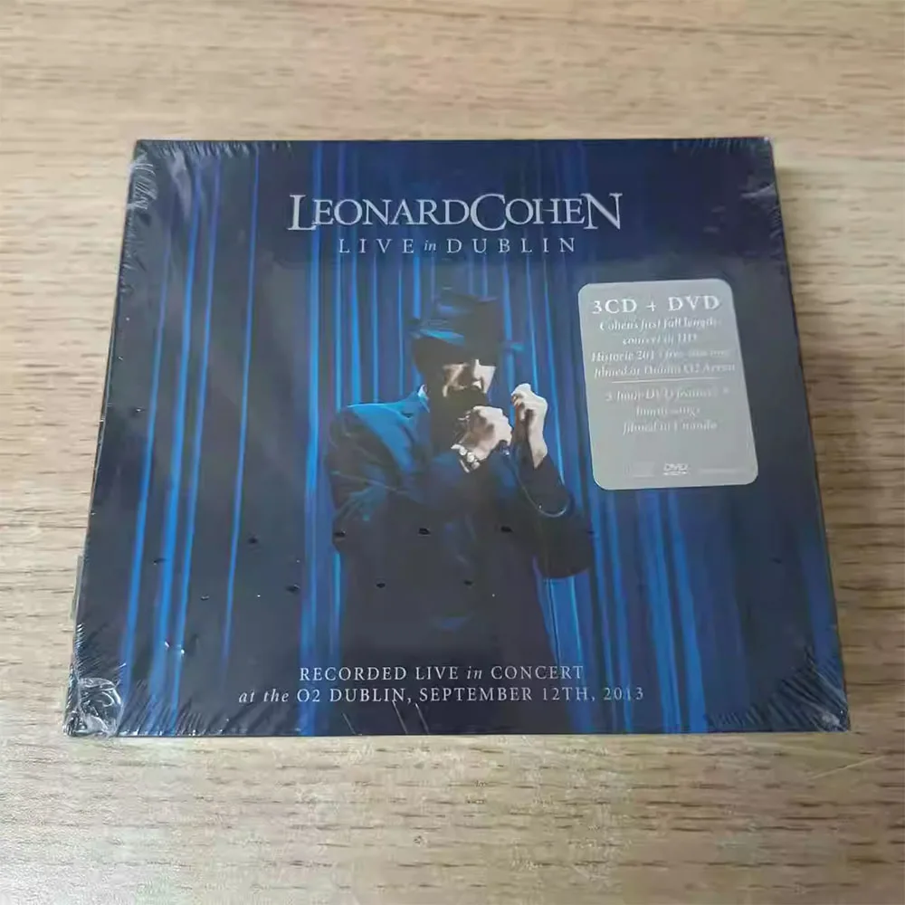 

CD 'Live in Dublin', A Live Album By Canadian Legendary Singer-songwriter **Leonard Cohen**, Released in December 2014