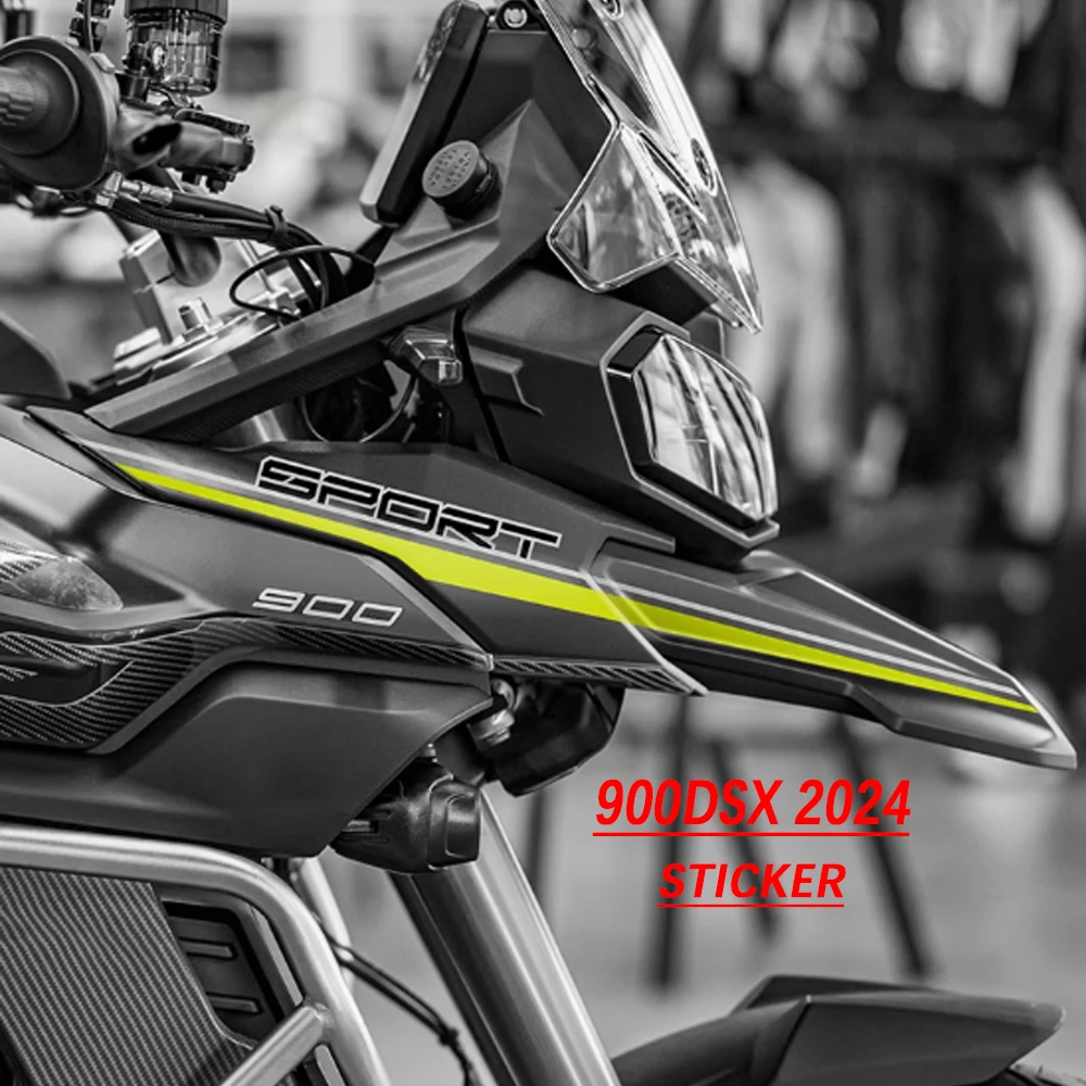 

900DSX 2024 For VOGE 900 DSX DS900X DSX900 900DSX 2024 Motorcycle Accesories Head Front Lip Sticker DS 900X Scratch Decals Prote