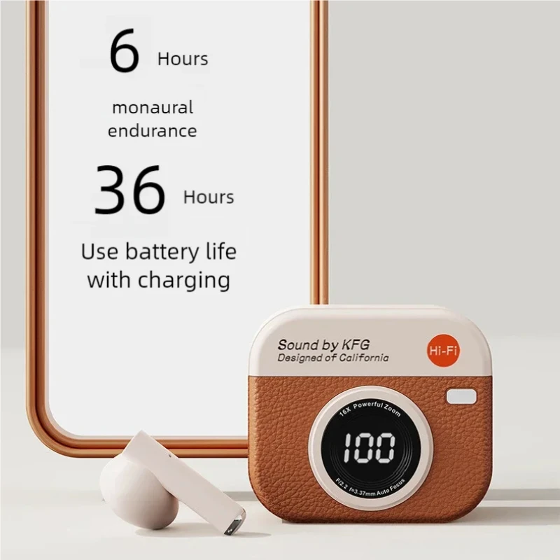 سماعات بلوتوث لاسلكية من Xiaomi، تشغيل 36 ساعة، سماعات أذن رياضية TWS مع ميكروفون مدمج، هدية