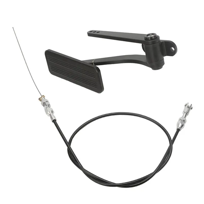 

Throttle Pedal Assembly Universal Gas Pedal Assembly For GM Chevy For Ford Mopar Street Rod With 36 Inch Cable Kit-A99D